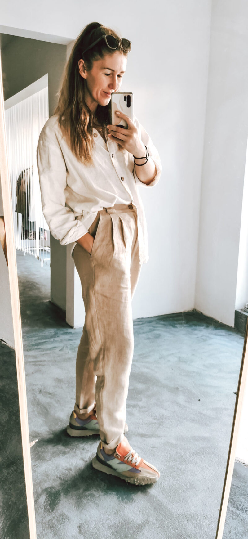 Vrana - oversized ľanová košeľa - Image 3