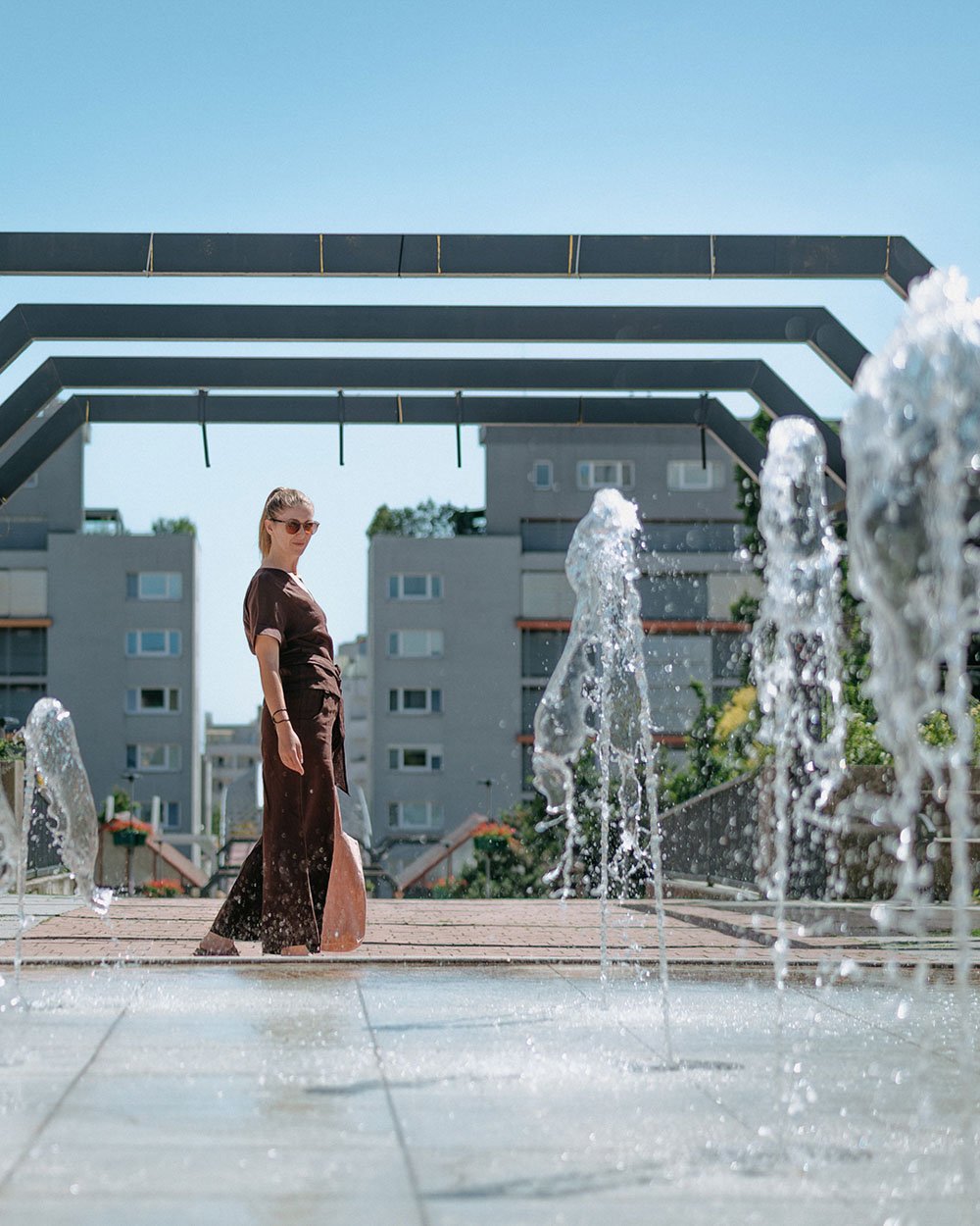 Kimi - ľanové zavinovacie kimono - krátky rukáv - 40+ farieb – Obrázok 15